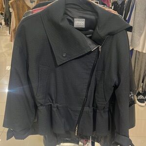 Armani collezioni size 6 black jacket